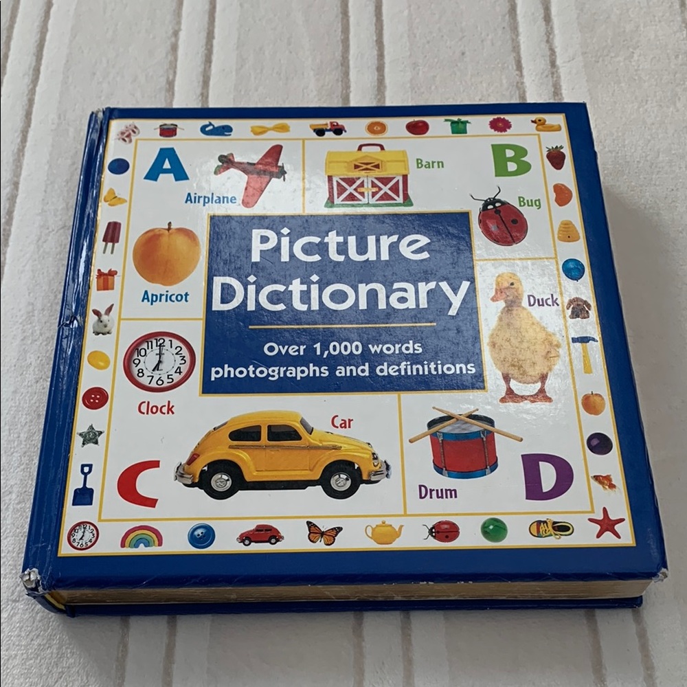 Children's Picture Dictionary Book